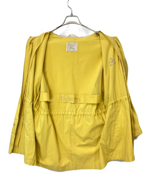 Burberry's（バーバリー）Burberry's (バーバリーズ) ドローストリングコート イエロー サイズ:9の古着・服飾アイテム