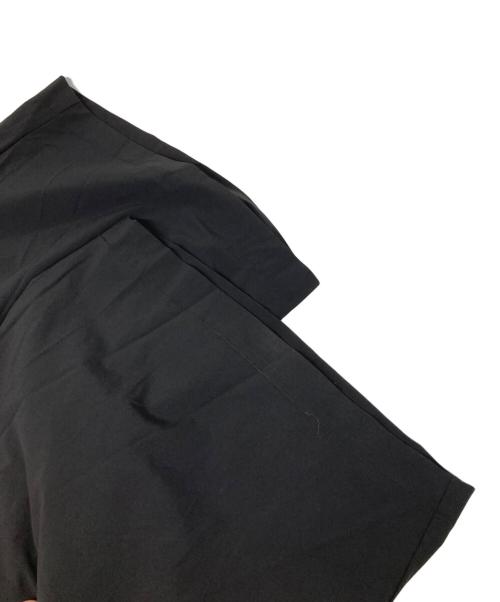 Graphpaper（グラフペーパー）Graphpaper (グラフペーパー) Flex Tricot Wide Chef Shorts ブラック サイズ:Freeの古着・服飾アイテム