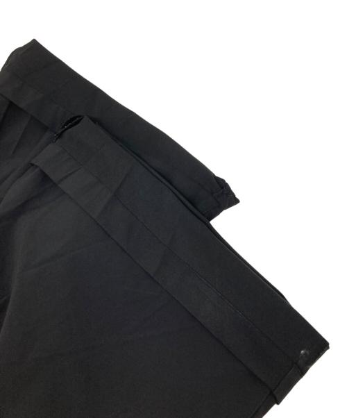 Graphpaper（グラフペーパー）Graphpaper (グラフペーパー) Flex Tricot Wide Chef Shorts ブラック サイズ:Freeの古着・服飾アイテム