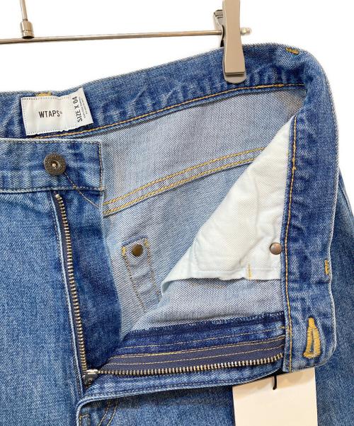 WTAPS（ダブルタップス）WTAPS (ダブルタップス) BLUES STRAIGHT TROUSERS COTTON. DENIM インディゴ サイズ:X 04の古着・服飾アイテム