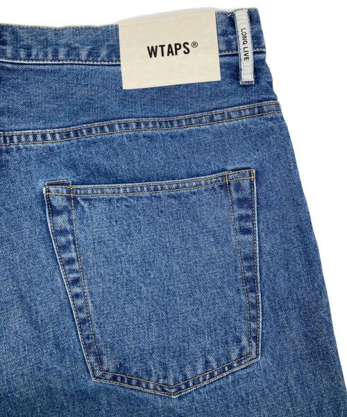 WTAPS（ダブルタップス）WTAPS (ダブルタップス) BLUES STRAIGHT TROUSERS COTTON. DENIM インディゴ サイズ:X 04の古着・服飾アイテム