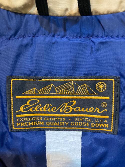 Eddie Bauer（エディーバウアー）Eddie Bauer (エディーバウアー) ハーフジップダウンプルオーバー ベージュ サイズ:なしの古着・服飾アイテム