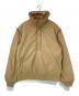 Eddie Bauer（エディーバウアー）の古着「ハーフジップダウンプルオーバー」｜ベージュ