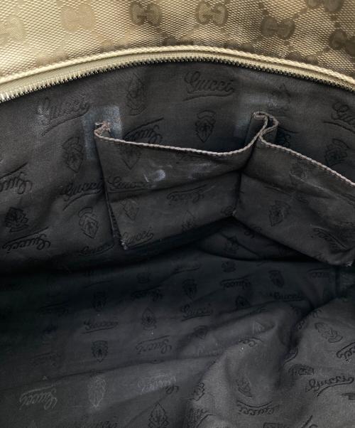 GUCCI（グッチ）GUCCI (グッチ) GGインプリメ トートバッグ ゴールドの古着・服飾アイテム