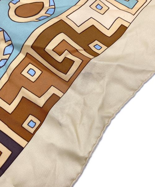 HERMES（エルメス）HERMES (エルメス) 神聖なるペルー カレ90 シルクスカーフ サイズ:-の古着・服飾アイテム
