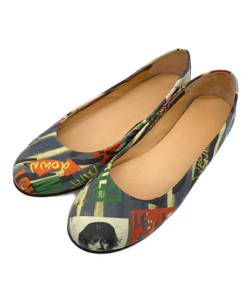 Vivienne Westwood（ヴィヴィアンウエストウッド）Vivienne Westwood (ヴィヴィアンウエストウッド) バレエシューズ マルチカラー サイズ:40の古着・服飾アイテム