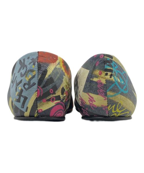 Vivienne Westwood（ヴィヴィアンウエストウッド）Vivienne Westwood (ヴィヴィアンウエストウッド) バレエシューズ マルチカラー サイズ:40の古着・服飾アイテム
