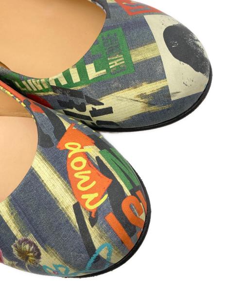 Vivienne Westwood（ヴィヴィアンウエストウッド）Vivienne Westwood (ヴィヴィアンウエストウッド) バレエシューズ マルチカラー サイズ:40の古着・服飾アイテム