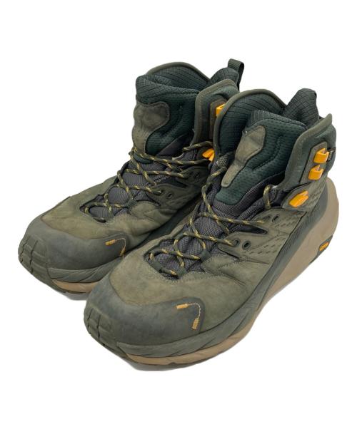 HOKAONEONE（ホカオネオネ）HOKAONEONE (ホカオネオネ) KAHA 2 GTX ハイカットスニーカー グレー サイズ:US11Dの古着・服飾アイテム