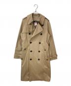 BACCAバッカ）の古着「フィンクスツイル トレンチコート」｜ベージュ