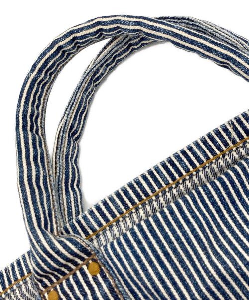 45rpm（45アールピーエム）45rpm (45アールピーエム) ヒッコリートートバッグ インディゴ サイズ:-の古着・服飾アイテム