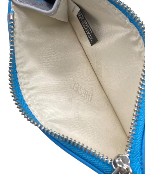 DIESEL（ディーゼル）DIESEL (ディーゼル) PLAY CARD HOLDER III ブルー サイズ:-の古着・服飾アイテム