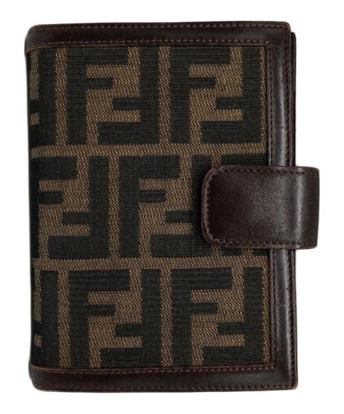 FENDI（フェンディ）FENDI (フェンディ) ズッカ柄 手帳カバー ブラウン サイズ:-の古着・服飾アイテム