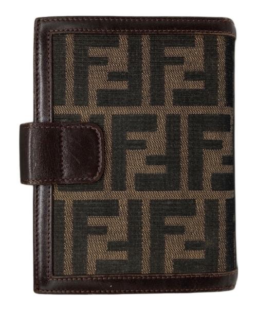 FENDI（フェンディ）FENDI (フェンディ) ズッカ柄 手帳カバー ブラウン サイズ:-の古着・服飾アイテム