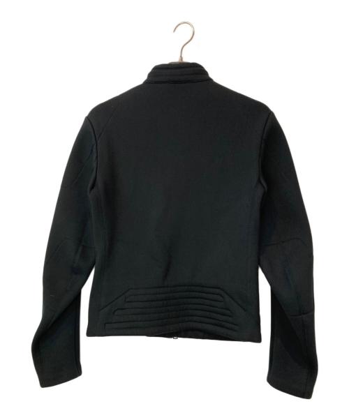 RALPH LAUREN（ラルフローレン）RALPH LAUREN (ラルフローレン) ボンディング ジップアップジャケット ブラック サイズ:Sの古着・服飾アイテム