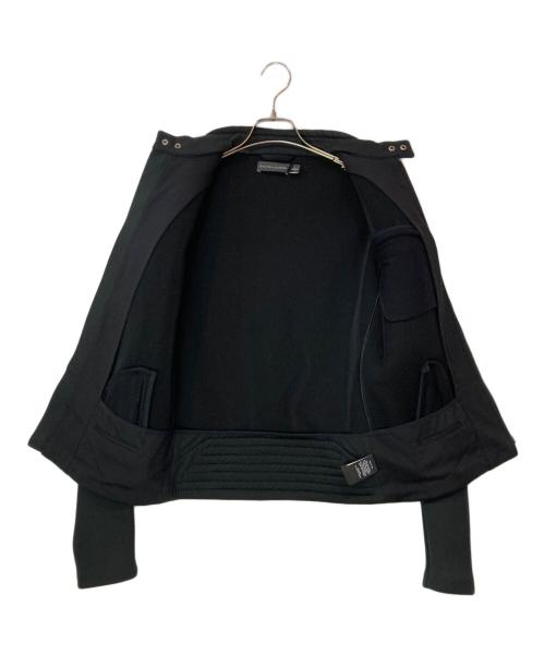 RALPH LAUREN（ラルフローレン）RALPH LAUREN (ラルフローレン) ボンディング ジップアップジャケット ブラック サイズ:Sの古着・服飾アイテム