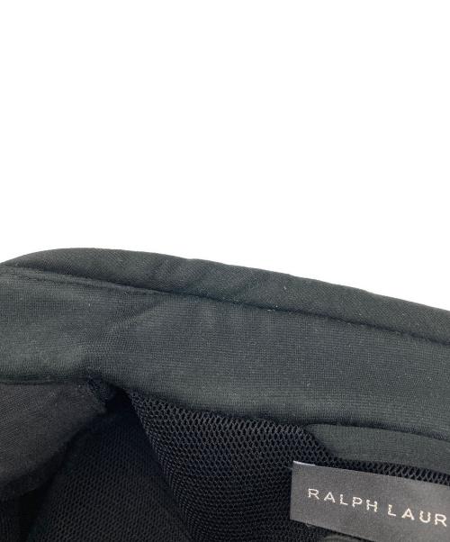 RALPH LAUREN（ラルフローレン）RALPH LAUREN (ラルフローレン) ボンディング ジップアップジャケット ブラック サイズ:Sの古着・服飾アイテム