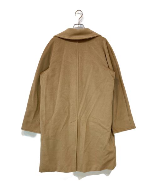 MaxMara（マックスマーラ）MaxMara (マックスマーラ) ウールコート ベージュ サイズ:42の古着・服飾アイテム