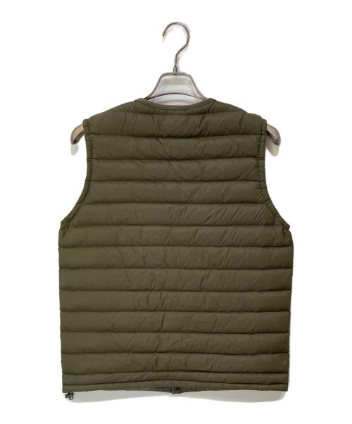 DANTON（ダントン）DANTON (ダントン) INNNER DOWN VEST オリーブ サイズ:40の古着・服飾アイテム