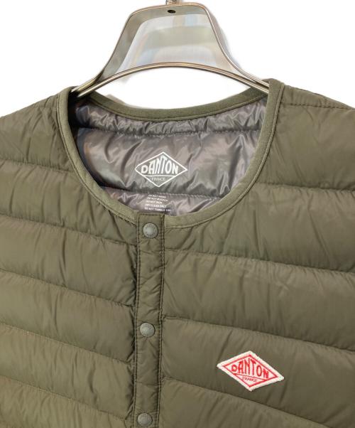 DANTON（ダントン）DANTON (ダントン) INNNER DOWN VEST オリーブ サイズ:40の古着・服飾アイテム