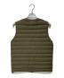 DANTON (ダントン) INNNER DOWN VEST オリーブ サイズ:40：7000円