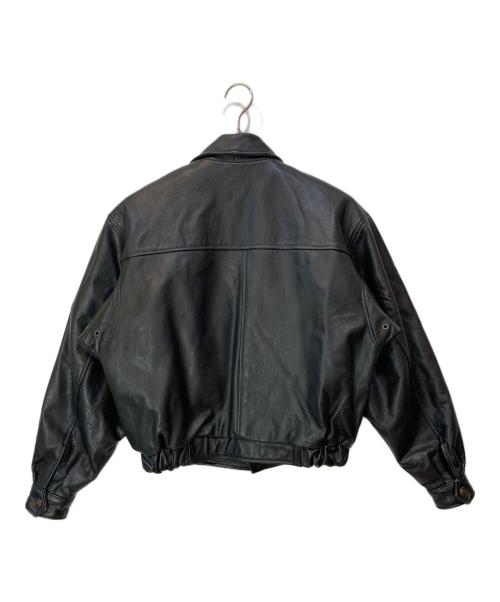 GREEN LEAF（グリーンリーフ）GREEN LEAF (グリーンリーフ) カウレザージャケット ブラック サイズ:Sの古着・服飾アイテム