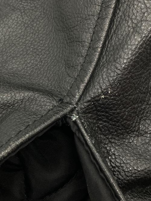 GREEN LEAF（グリーンリーフ）GREEN LEAF (グリーンリーフ) カウレザージャケット ブラック サイズ:Sの古着・服飾アイテム