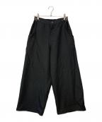 keep being youキープビーイングユー）の古着「2WAYサスツキワイドパンツ」｜ブラック