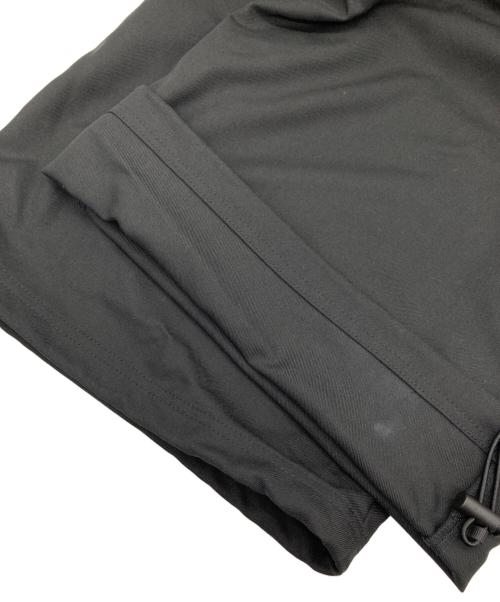 keep being you（キープビーイングユー）keep being you (キープビーイングユー) 2WAYサスツキワイドパンツ ブラック サイズ:Fの古着・服飾アイテム