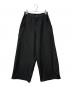 keep being you（キープビーイングユー）の古着「2WAYサスツキワイドパンツ」｜ブラック