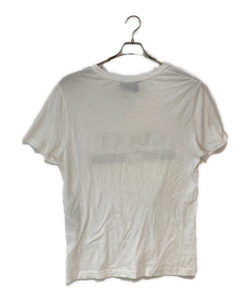 GUCCI（グッチ）GUCCI (グッチ) ロゴ ウォッシュドオーバーサイズ Tシャツ ホワイト サイズ:ＸＳの古着・服飾アイテム