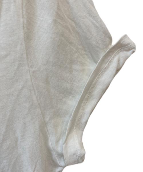 GUCCI（グッチ）GUCCI (グッチ) ロゴ ウォッシュドオーバーサイズ Tシャツ ホワイト サイズ:ＸＳの古着・服飾アイテム