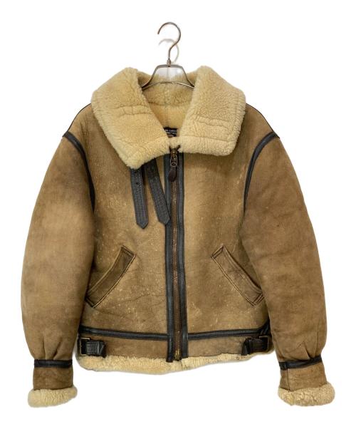 AVIREX（アヴィレックス）AVIREX (アヴィレックス) TYPE B-3 フライト ムートンジャケット ブラウン サイズ:38の古着・服飾アイテム