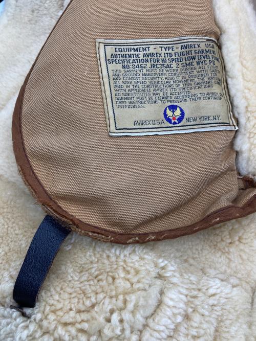 AVIREX（アヴィレックス）AVIREX (アヴィレックス) TYPE B-3 フライト ムートンジャケット ブラウン サイズ:38の古着・服飾アイテム
