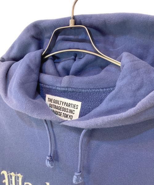 WACKO MARIA（ワコマリア）WACKO MARIA (ワコマリア) MIDDLE WEIGHT PULL OVER HOODED SWEAT SHIRT ネイビー サイズ:Mの古着・服飾アイテム