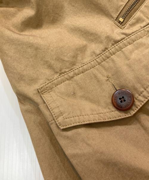 POLO RALPH LAUREN（ポロ・ラルフローレン）POLO RALPH LAUREN (ポロ・ラルフローレン) FISHUNTEX JACKET(フィッシュンテックス ジャケット) ベージュ サイズ:LLの古着・服飾アイテム