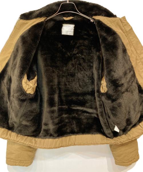 HOUSTON（ヒューストン）HOUSTON (ヒューストン) デッキジャケット ベージュ サイズ:42の古着・服飾アイテム