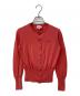 Vivienne Westwood（ヴィヴィアンウエストウッド）の古着「クルーネックカーディガン」｜レッド