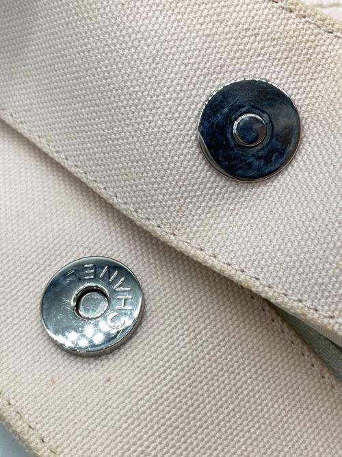 CHANEL（シャネル）CHANEL (シャネル) No.5 ココマーク ロープ トートバッグ ピンク サイズ:-の古着・服飾アイテム