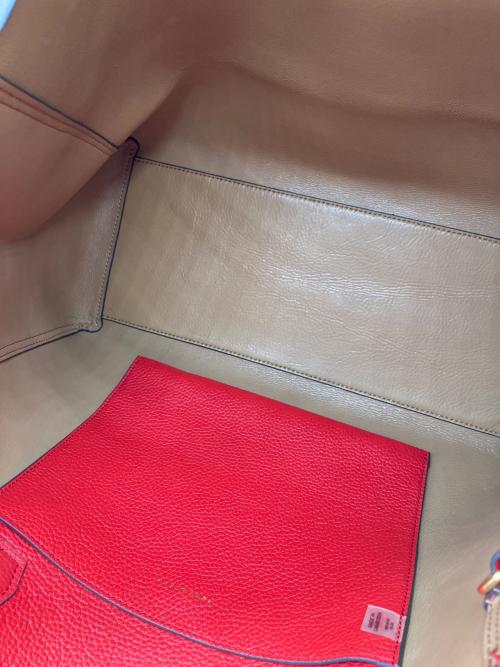 TORY BURCH（トリーバーチ）TORY BURCH (トリーバーチ) ブレイク トートバッグ レッド サイズ:-の古着・服飾アイテム