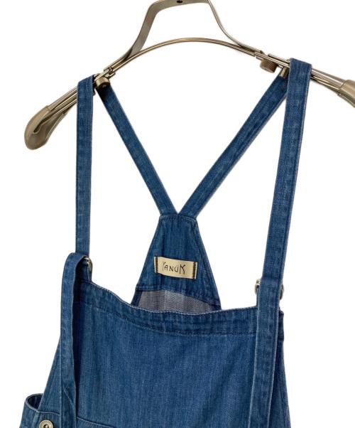 YANUK（ヤヌーク）YANUK (ヤヌーク) リラックスサロペット インディゴ サイズ:XSの古着・服飾アイテム