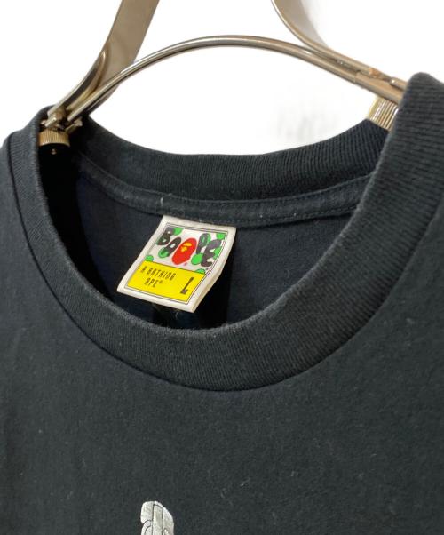 A BATHING APE（アベイシングエイプ）A BATHING APE (ア ベイシング エイプ) シャークプリント Tシャツ ブラック サイズ:Lの古着・服飾アイテム