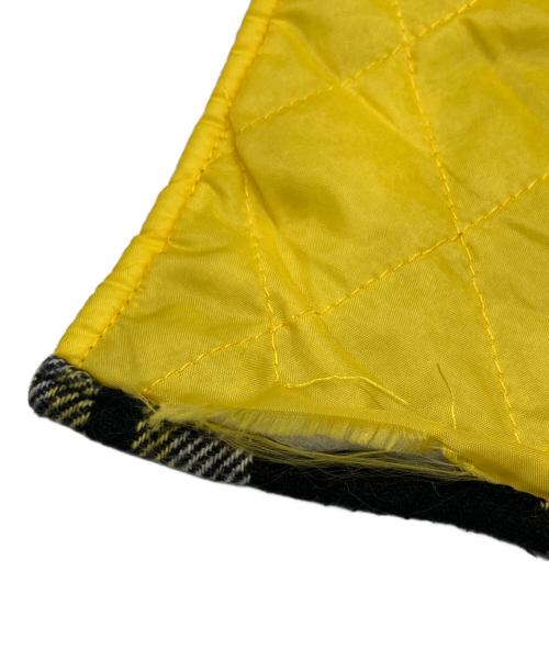 SUPREME（シュプリーム）SUPREME (シュプリーム) 17FW Quilted Arc Logo Flannel Shirt イエロー サイズ:Mの古着・服飾アイテム