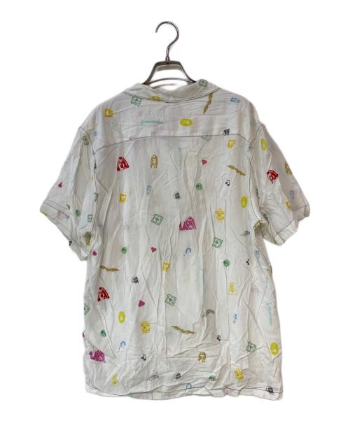 SUPREME（シュプリーム）SUPREME (シュプリーム) Deep Space Rayon Shirt ホワイト サイズ:Lの古着・服飾アイテム