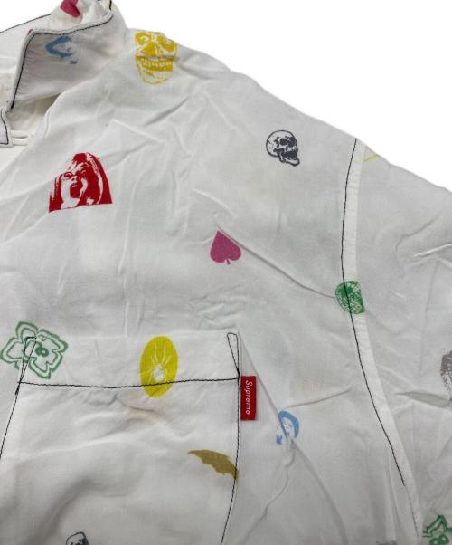 SUPREME（シュプリーム）SUPREME (シュプリーム) Deep Space Rayon Shirt ホワイト サイズ:Lの古着・服飾アイテム