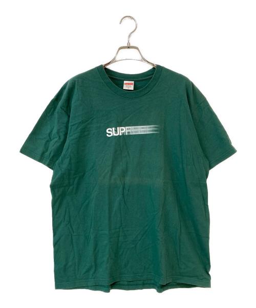 SUPREME（シュプリーム）SUPREME (シュプリーム) Motion Logo Tee グリーン サイズ:Mの古着・服飾アイテム