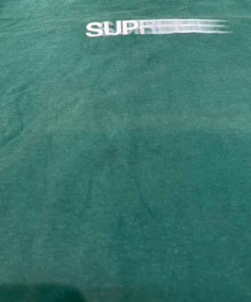 SUPREME（シュプリーム）SUPREME (シュプリーム) Motion Logo Tee グリーン サイズ:Mの古着・服飾アイテム