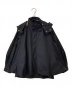 Emma Taylorエマテイラー）の古着「3WAYフレアーマウンテンパーカー」｜ブラック