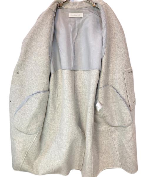 GALERIE VIE（ギャルリーヴィー）GALERIE VIE (ギャルリーヴィー) カシミヤ混チェスターコート グレー サイズ:36の古着・服飾アイテム