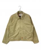 SEDAN ALL-PURPOSEセダンオールパーパス）の古着「Vintage Washed Cotton Duck Jacket」｜カーキ